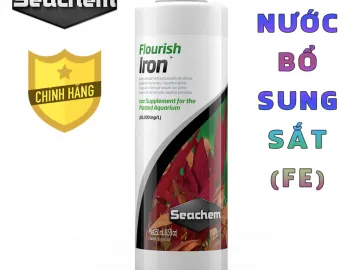 Phân nước Seachem - Flourish Iron bổ sung Sắt (Fe) cho cây thủy sinh trong hồ cá - Chai 250ml